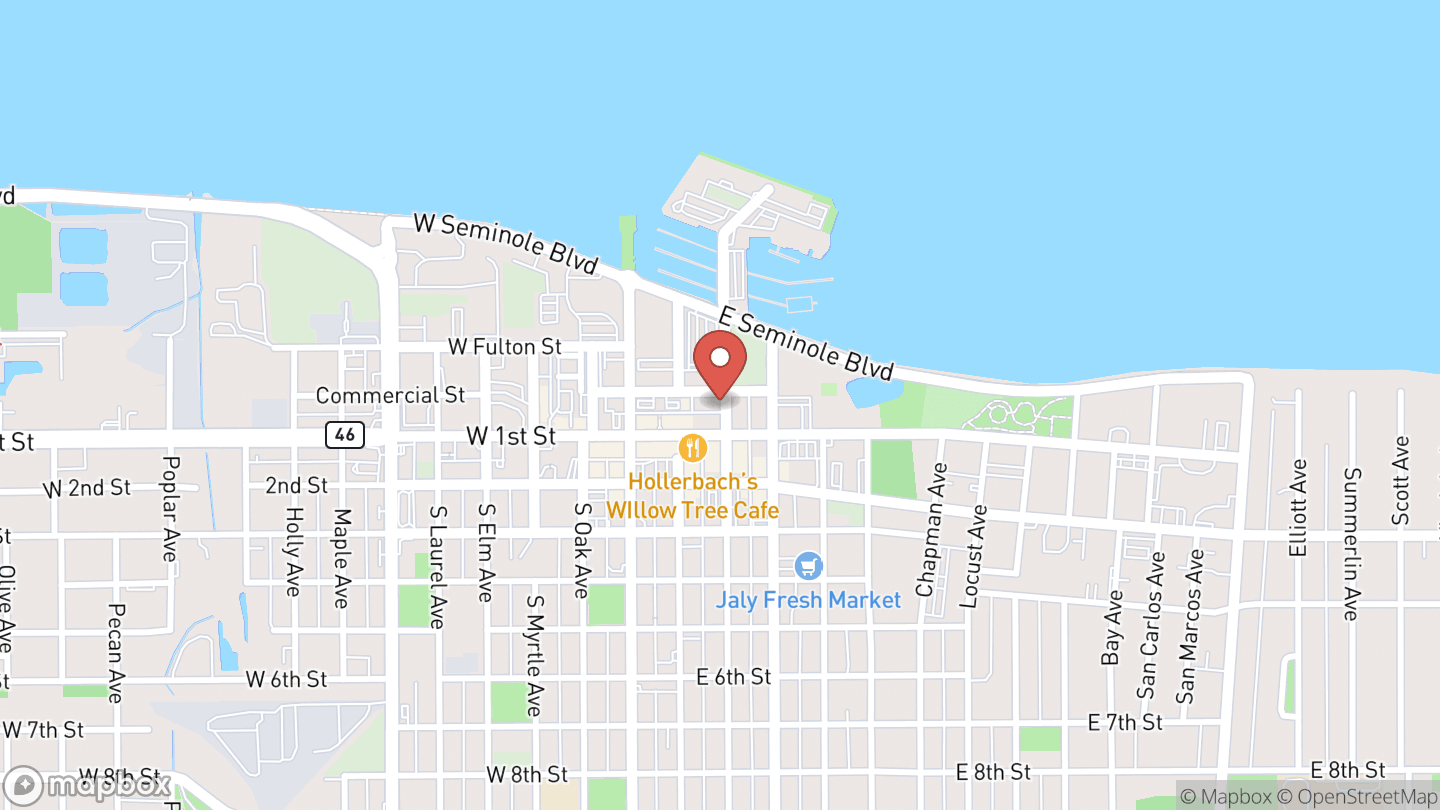 Map showing the location of North Branch