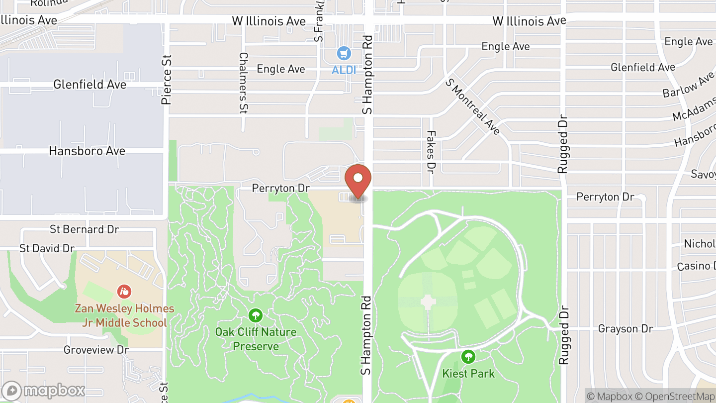 Map showing the location of Toddler Storytime