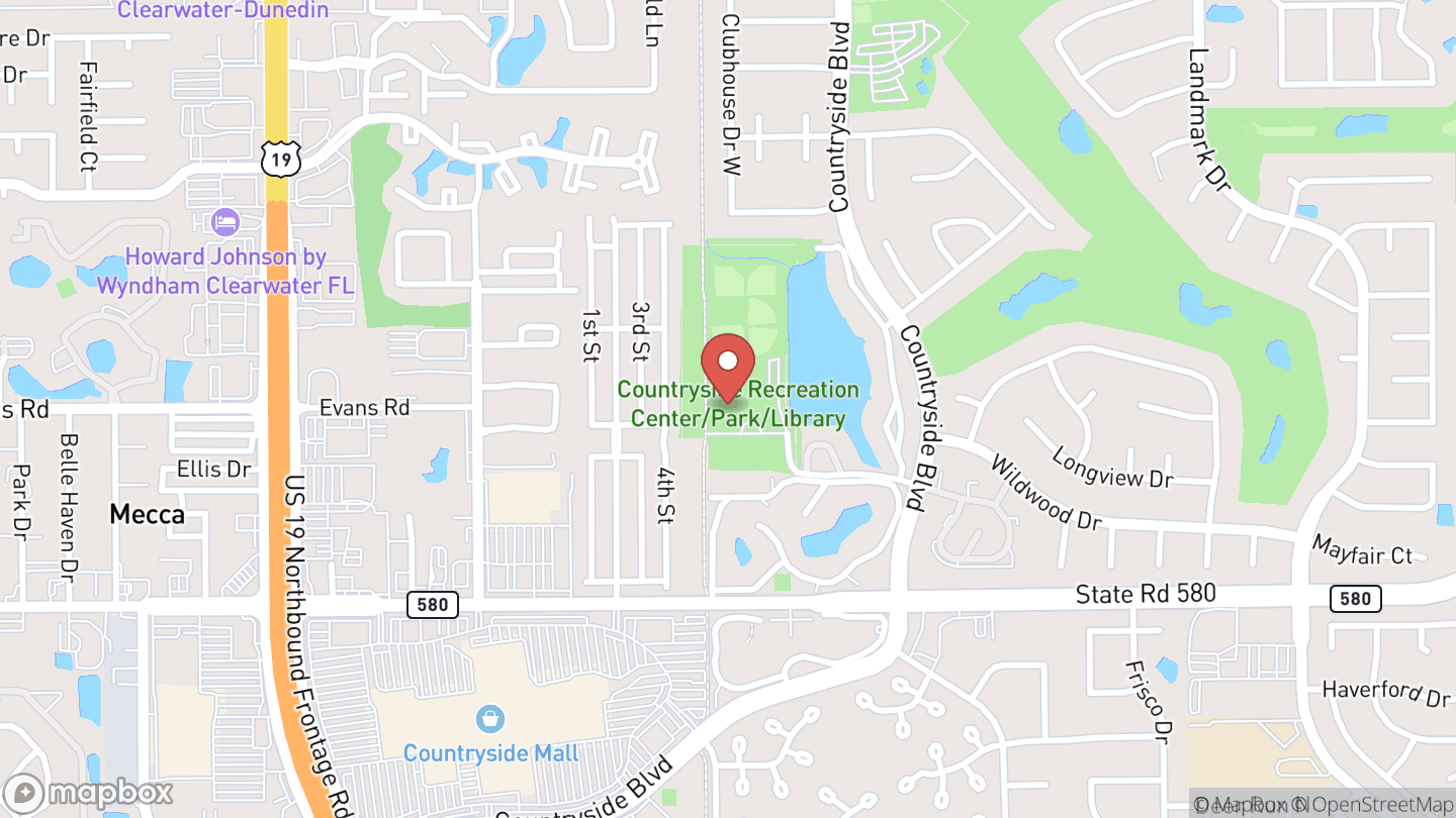 Map showing the location of Robotics Club- Session 1