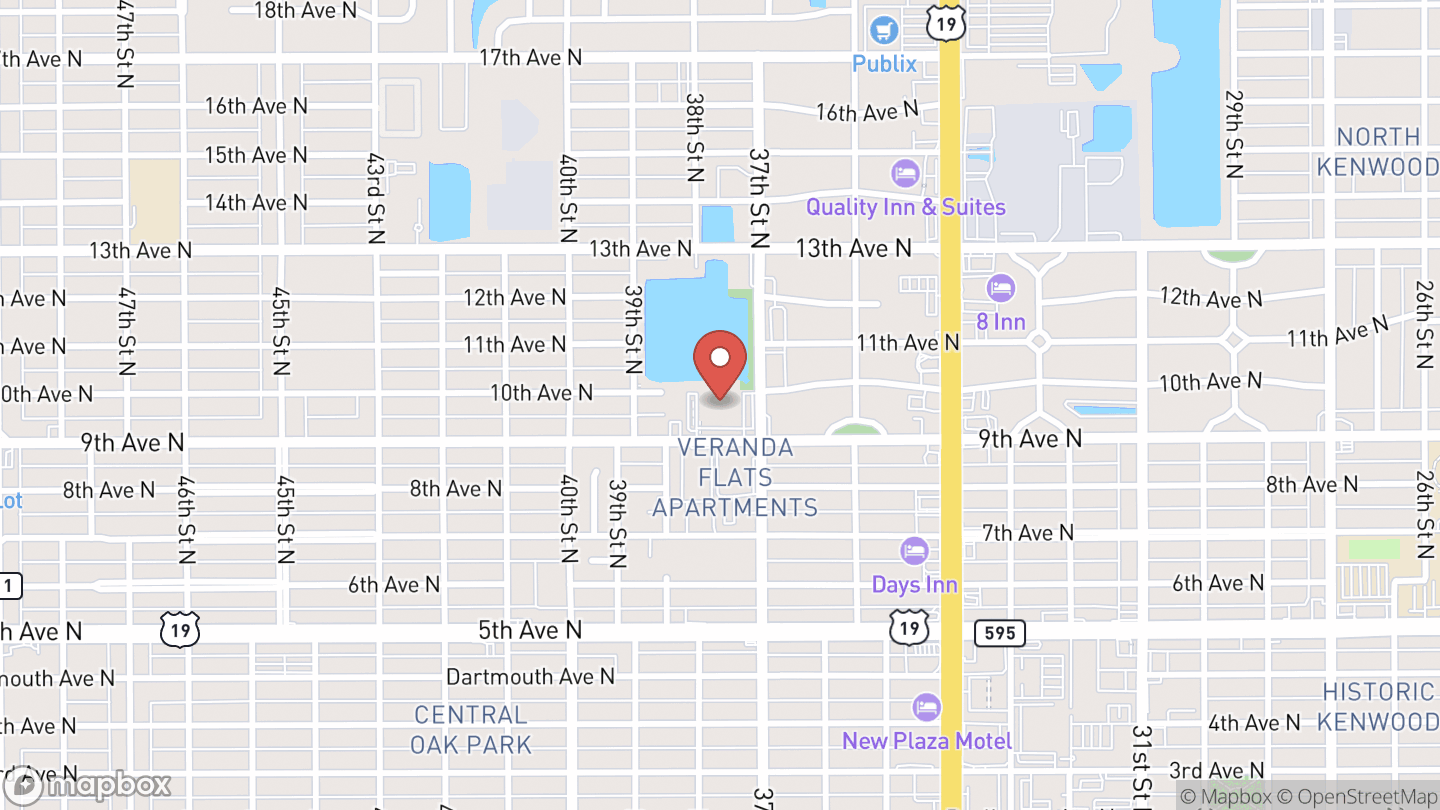 Map showing the location of Mahjong At Main