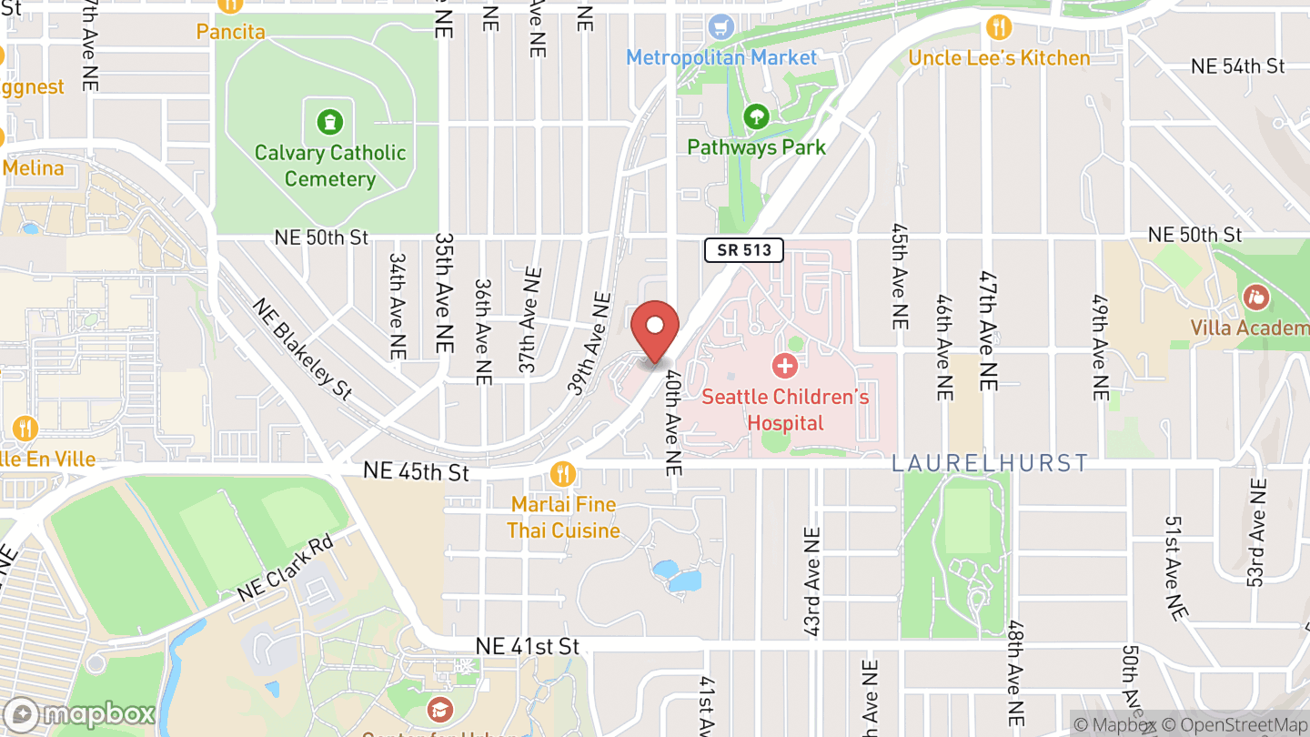 Map showing the location of Slick City Action Park