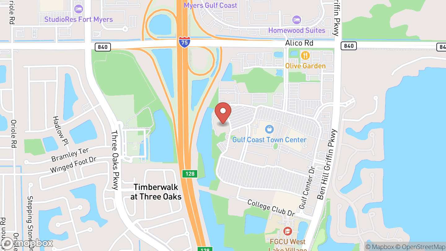 Map showing the location of Kids Fishing Event
