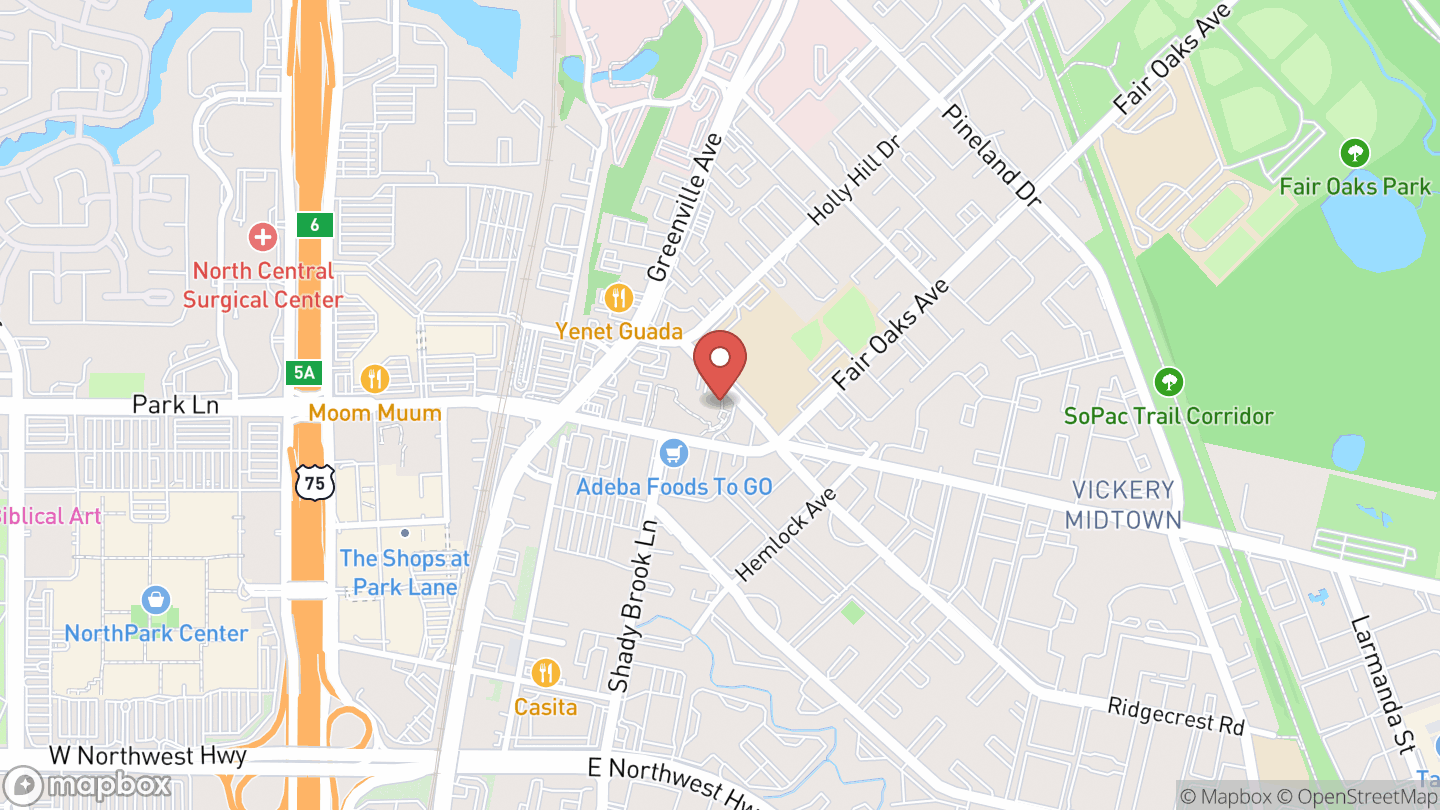 Map showing the location of Bored? Games!