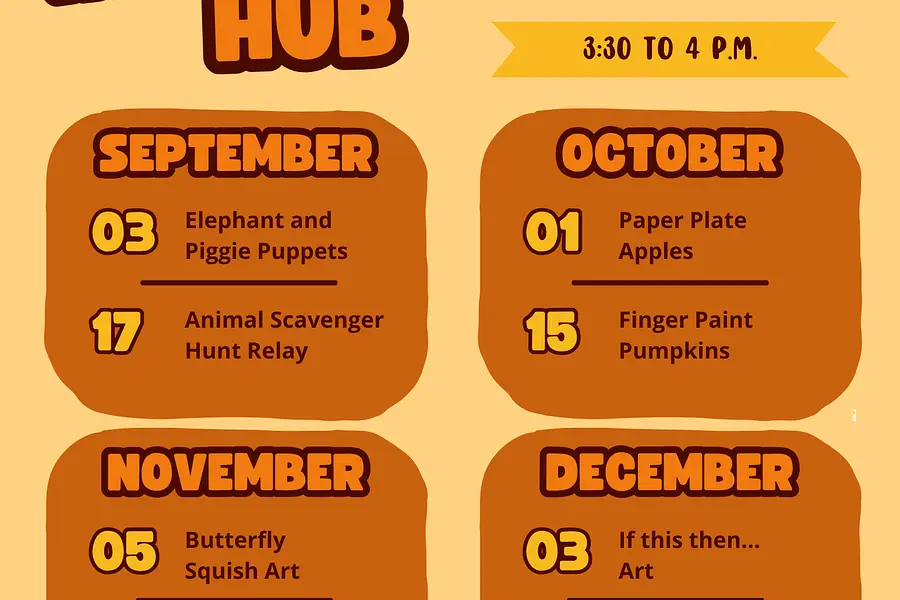 Animal Scavenger Hunt Relay at Fretz Park Branch