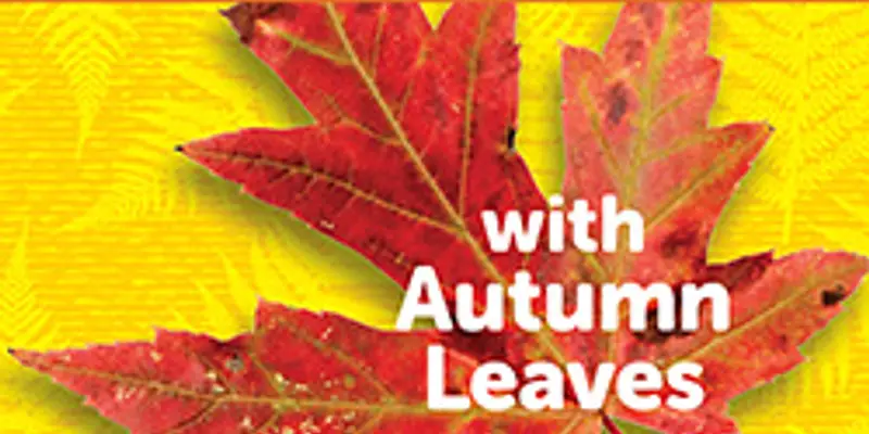 Gelli Printing with Autumn Leaves