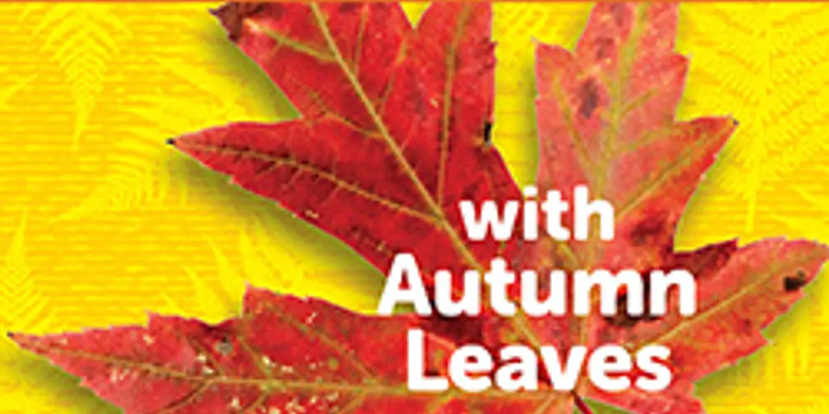 Gelli Printing with Autumn Leaves