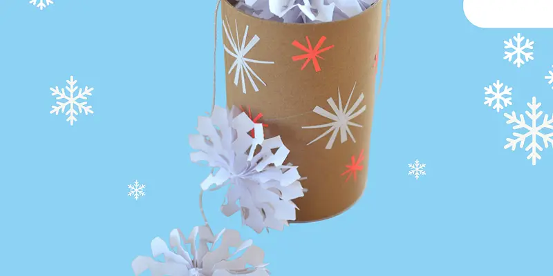 Snowflake Holiday Garland