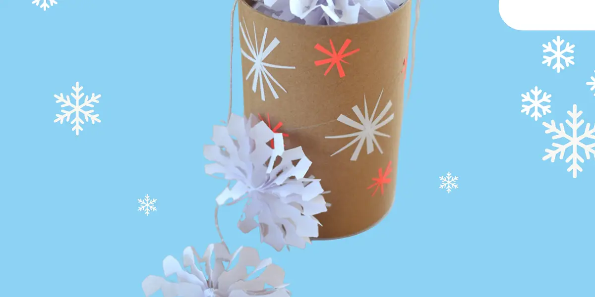 Snowflake Holiday Garland