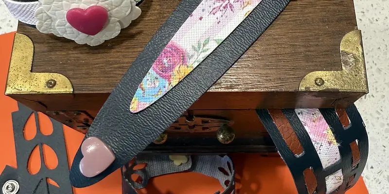 Teen Craft: Leather Bracelets and Bookmarks