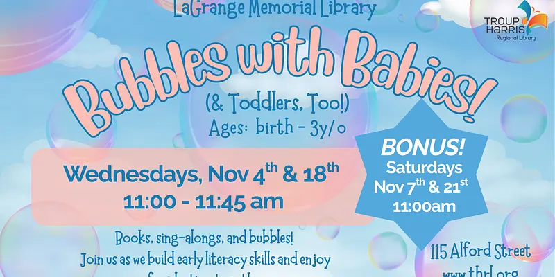 Bubbles with Babies! (Toddlers, too!)