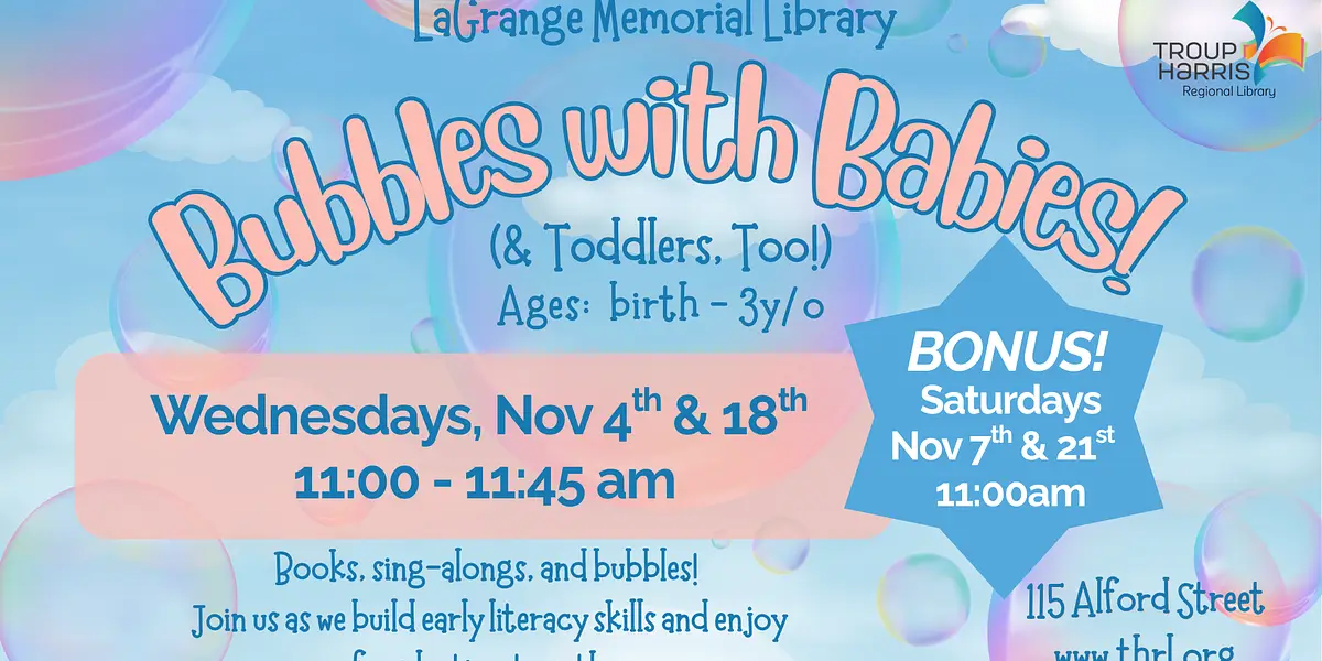 Bubbles with Babies! (Toddlers, too!)