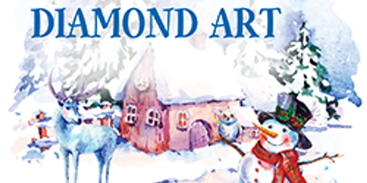 Snowman Diamond Art