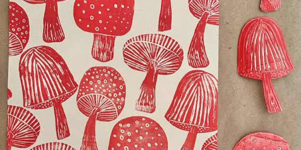 Styrofoam Block Print Making