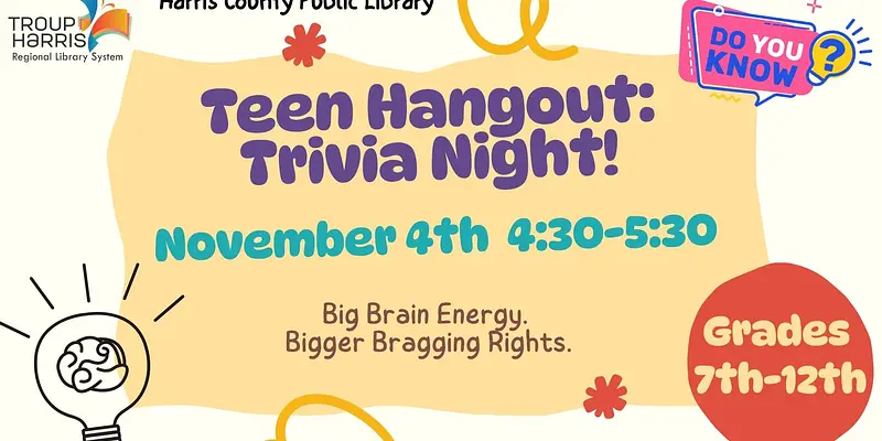 Teen Hangout: Trivia!