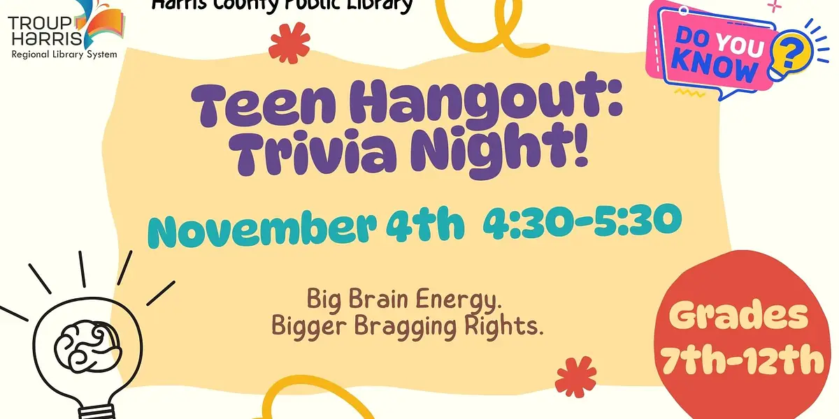 Teen Hangout: Trivia!