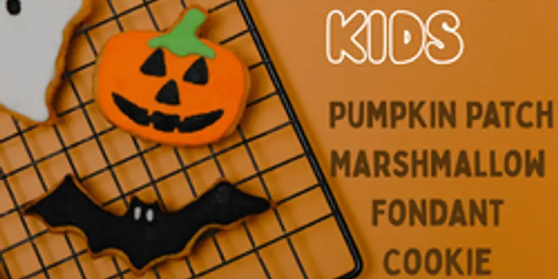 Bake Together Kids: Pumpkin Patch Marshmallow Fondant Cookie Decorating