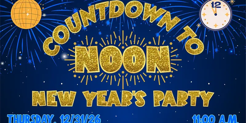 New Year's Eve Countdown to Noon