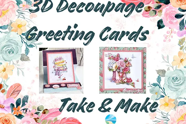 3D Decoupage Greeting Card Take & Make Kit at Countryside at Countryside - 2642 Sabal Springs Dr