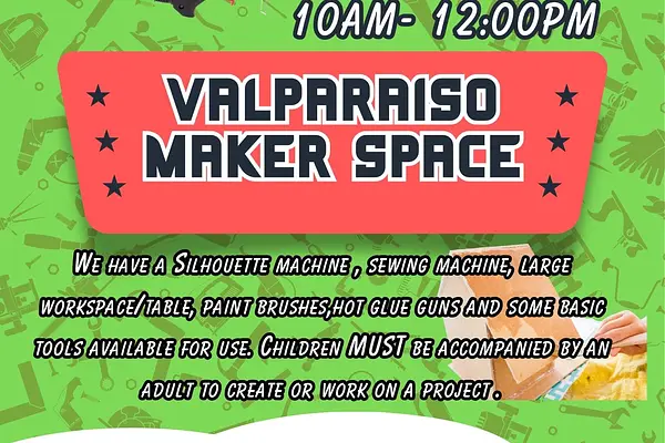 Valparaiso Library Maker Space at Valparaiso Library