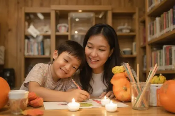 Unwind & Create Together: A Cozy Fall Night