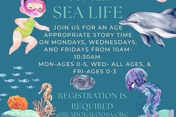 Story Time: Sea Life at Valparaiso Library
