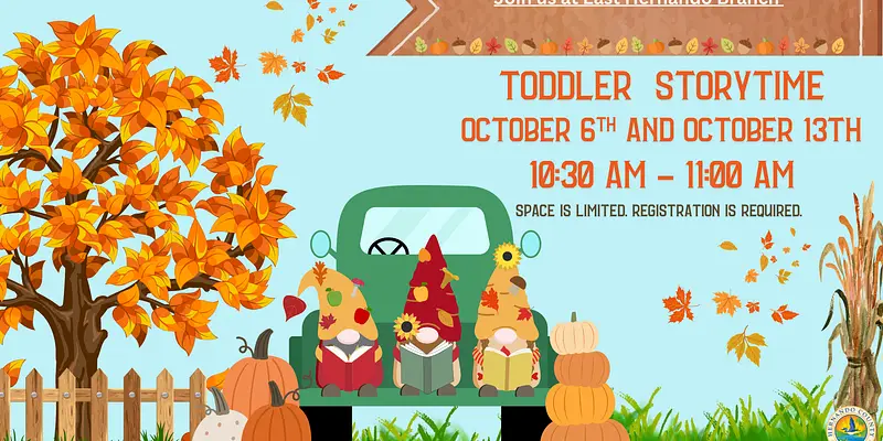 Toddler Storytime @ East Hernando Branch