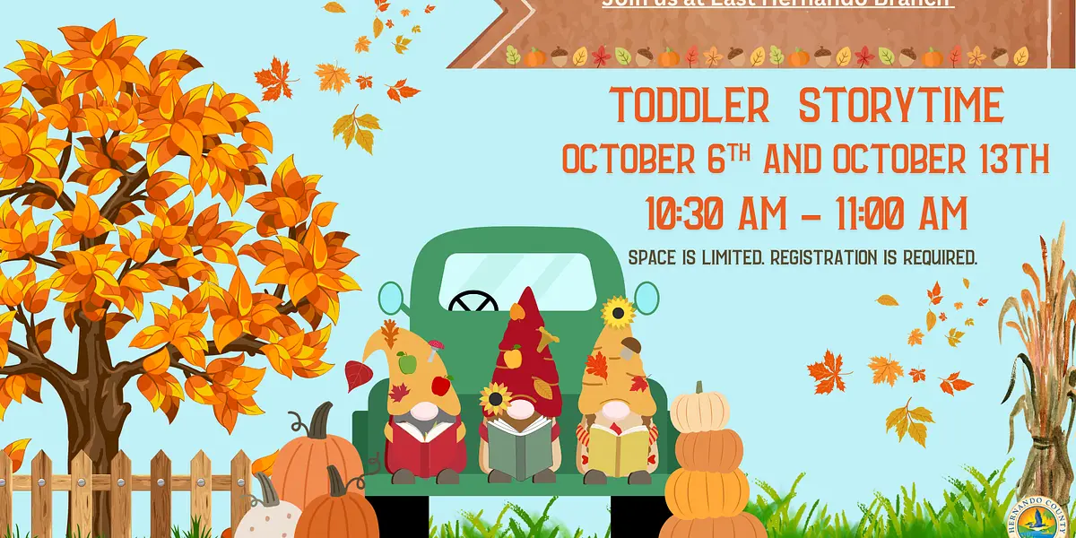 Toddler Storytime @ East Hernando Branch