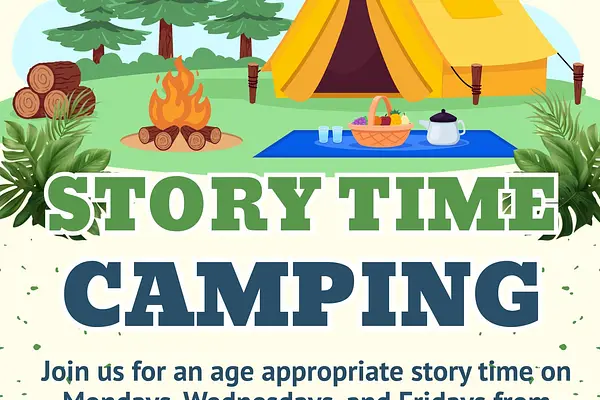 Story Time: Camping at Valparaiso Library