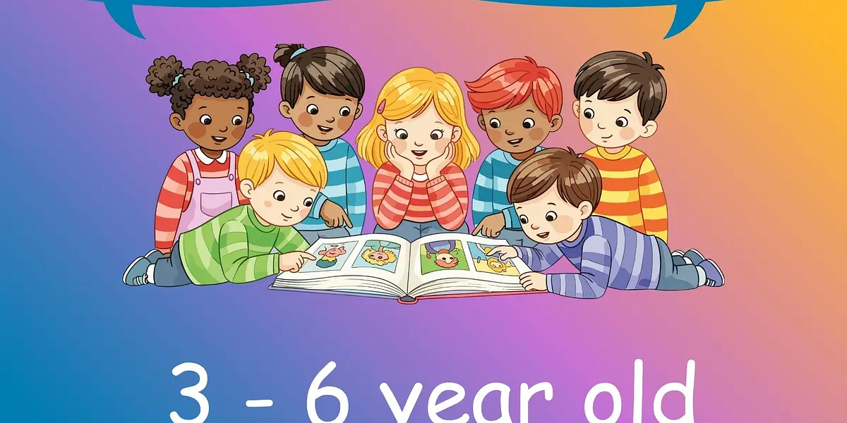 3 - 6 yrs old Story Time