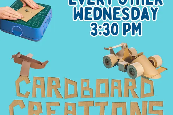 Cardboard Creations at Islamorada Branch Library