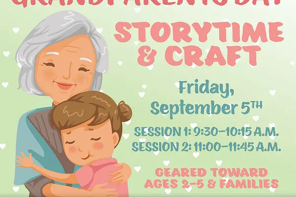 Grandparents Day Storytime & Craft (Session 1) - Northwest at Northwest Branch