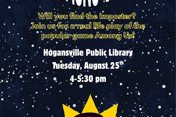 Teen and Tween: Among Us at Hogansville Public Library