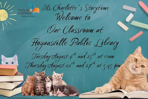 Mrs. Charlotte's Storytime at Hogansville Public Library