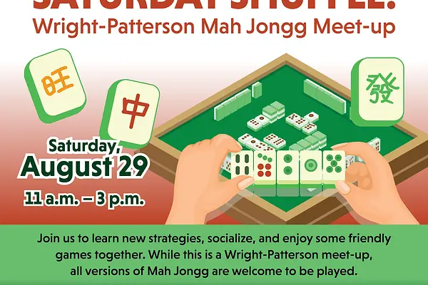 Saturday Shuffle: Wright-Patterson Mah Jongg Meet-up - Northwest at Northwest Branch