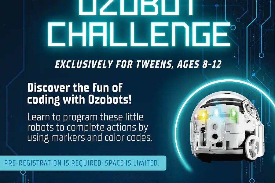 Ozobot Challenge for Tweens (8-12) - West at West Branch