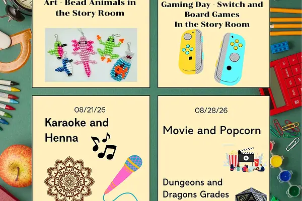 Teen Time at Crestview Library