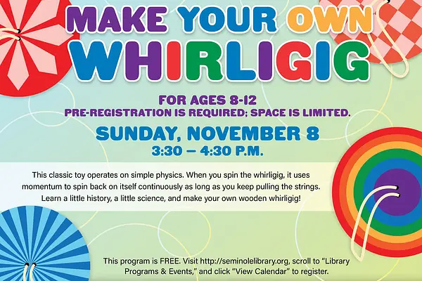 Make Your Own Whirligig for Tweens (Ages 8-12) - West