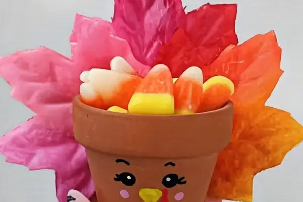 Fall Foliage Turkey Craft at Arcadia Park Branch