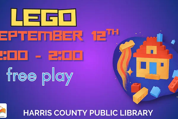 Lego Free Play at Harris County Public Library