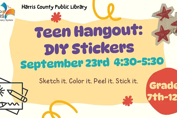 Teen Hangout: DIY Stickers