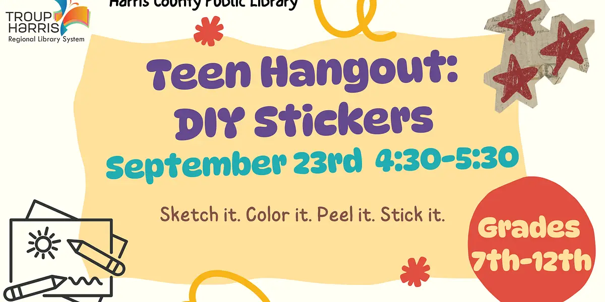 Teen Hangout: DIY Stickers