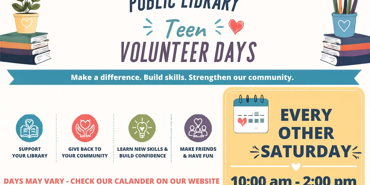 Saturday Teen Volunteering