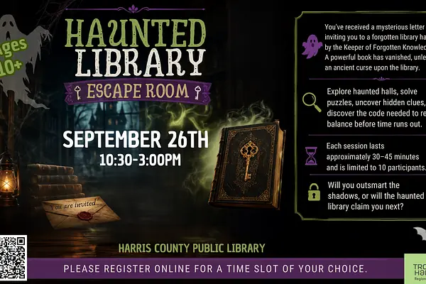 Escape the Haunted Library