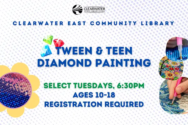 Tween/Teen Diamond Painting *Registration Required*