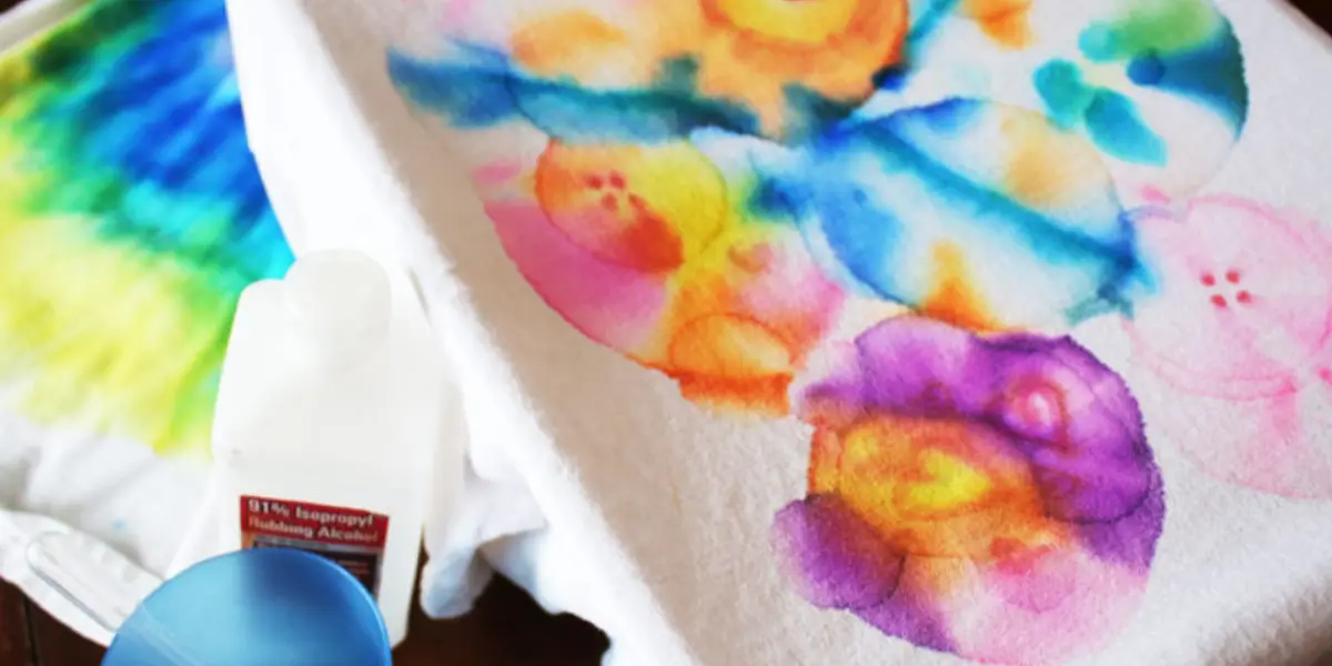 Chromatography Tie Dye
