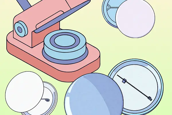 Anime and Cartoon Button Making at Hampton-Illinois Branch