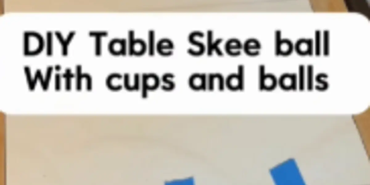 Table Skee Ball