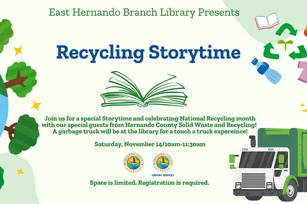 Recycling Storytime @ East Hernando Branch