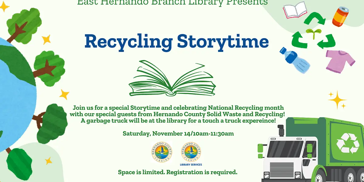 Recycling Storytime @ East Hernando Branch