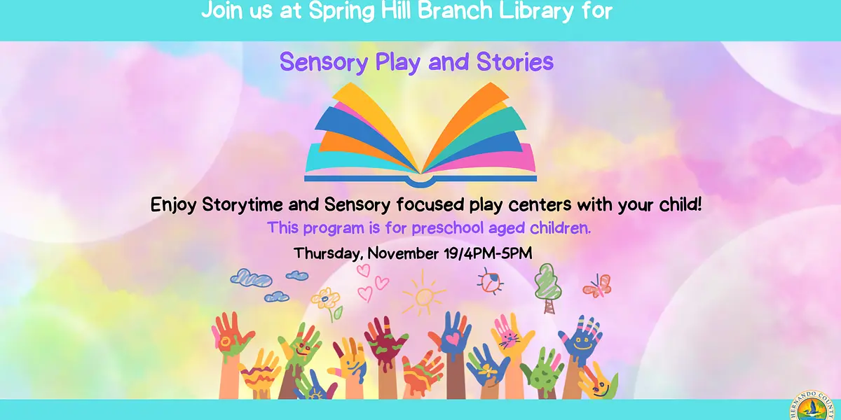 Sensory Play and Stories @ Spring Hill Branch
